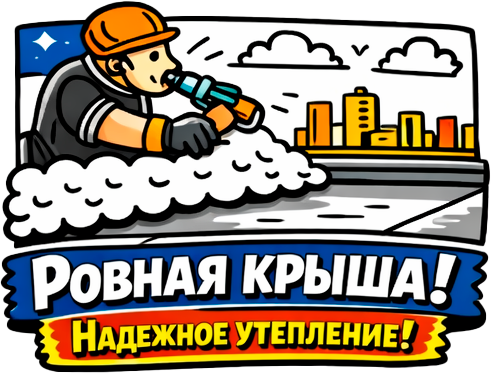 ровная крыша полусухая стяжка по утеплению ппу с разуклонкой