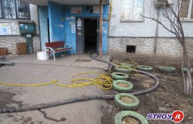 Полусухая стяжка пола в панельном доме в городе Самара