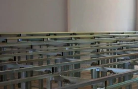 фальшпол на сцене и зрительном зале