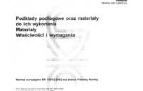 Норматив по стяжкам PN-EN 13813:2003