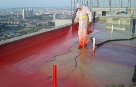 гидроизоляция и ремонт кровли полимочевиной