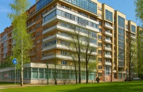 Отделочные работы в подъезде жилого дома по адресу пр Ленина 3 в Самаре